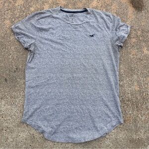 Hollister Heather Gray Crewneck Tee